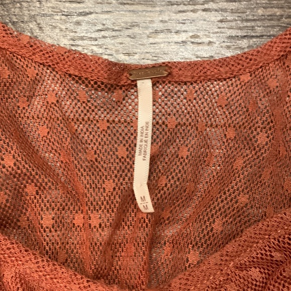 Free people cropped boho top medium - Picture 3 of 11